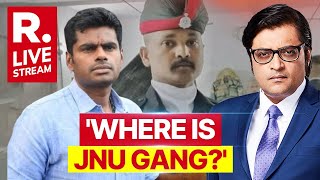 Annamalai LIVE: BJP TN Chief Questions Stalin Govt | DMK Neta Kills Jawan | 'Where Is JNU Gang?'