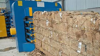 Used Hydraulic Waste Paper Baling Press Machine