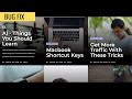 Blogger Website Custom Homepage Design - Fixing Issue With The Thumbnail