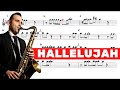 Hallelujah Leonard Cohen  Tenor Sax