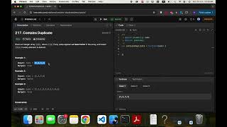 Contains Duplicate - LeetCode - Easiest Solution - JavaScript