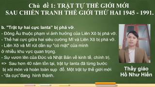 BỨT PHÁ ĐIỂM THI ĐẠI HỌC - TRẬT TỰ HAI CỰC IANTA