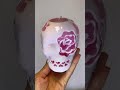 candle carving 💗 candles art satisfying wax carving asmr