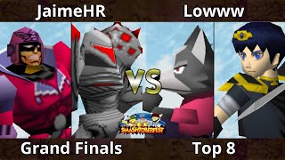 Smashtoberfest 2022 GRAND FINALS - JamieHR (Falcon, Dark Samus) Vs. Lowww (Marth, Wolf) Smash Remix