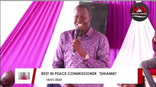 ''NYINYI WAJALUO MNAKUWA UNFAIR KWA RUTO!'' MP REUBEN KIBOREK ROARS IN SIAYA!