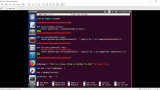 ITS 350 - XOR block encryption with CBC mode of operation in Python