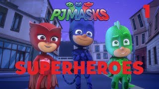Superheroes Compilation! Part 1 | PJ Masks | Disney Junior