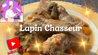 Recette Facile en 4 étapes: Lapin Chasseur