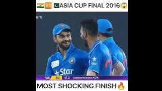 Asia Cup Final 2016 IND vs Pakistan 🏏#india #cricket #asia