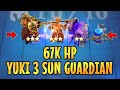 YUKI 3 SUN GUARDIAN ! DARAHNYA SAMPE 67RIBU ! TEBEL KUAT TAHAN LAMA - Mobile Legends Magic Chess