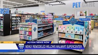 Renovation work at the Walmart Supercenter in Willows completed