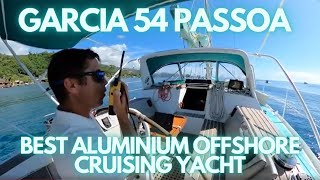 Aluminium Offshore cruiser : the iconic Garcia Passoa 54 in a rare 2007 owner's lay out.