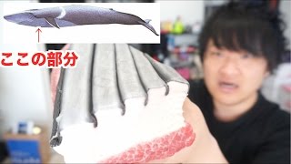 予想外！！クジラのアゴ肉でくじらベーコン作った結果・・・