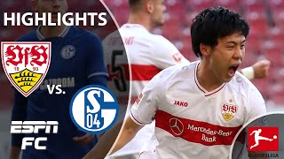 Stuttgart scores 5 goals in dominant win vs. Schalke | ESPN FC Bundesliga Highlights