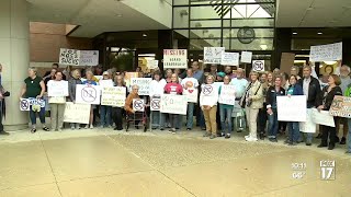 Canceled board meeting in Ottawa County draws protest