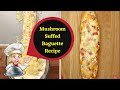 Mushroom Stuffed Baguette Recipe #Shorts