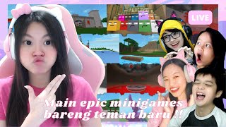 RUSUH BARENG @FannyTjandra @WindiaNata @sapipurba \u0026 @BANGJBLOX ?!! [EPIC MINIGAMES ROBLOX INDONESIA]