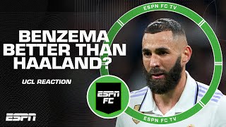 UCL REACTION! Haaland vs. Benzema 👀 Which striker is more important to their side? | ESPN FC
