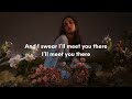 hazel rose meet you there lyric video