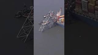 Major progress made in demolition of collapsed Baltimore bridge after controlled explosions are used