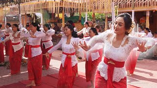 Tari Rejang Sumping Keladi PKK Banjar Kaja Kauh Abianbase Gianyar.