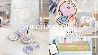 【夫婦の休日vlog】うさまるキャラバンでA賞を当てる嫁がこちらです