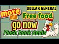 Dollar General couponing free food