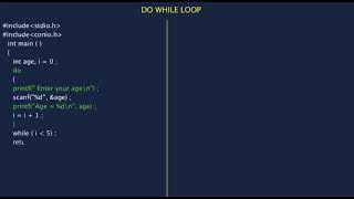 15. DO WHILE LOOP IN C | C Programming Tutorials