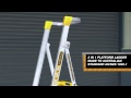 gorilla adjustable platform ladder pl0406 i