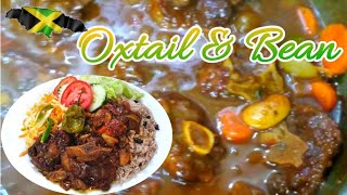 How to Cook Jamaican Style Oxtail//Juicy Oxtail Recipe||Easy Oxtail \u0026 Beans Recipe//Jamaican Cuisine