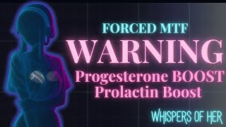 🌸 MTF Feminization Hypnosis 🌸 | Progesterone & Prolactin Boost | Positive HRT Support