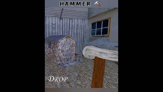 How to Find and Use Hammer 🔨 in Granny Chapter v1.8 #grannynewgame #grannyscarygame #grannyfunny