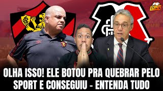 OLHA O QUE ELE FEZ! PRESIDENTE DO SPORT CONSEGUE CORRIGIR ERRO GRAVE QUE FERRARIA O SPORT. VEJA TUDO