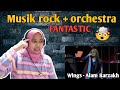 WINGS - ALAM BARZAKH (Rokestra @ Istana Budaya) | 🇮🇩 Reaction