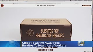 Chipotle Giving Away Free Burritos To Healthcare Workers