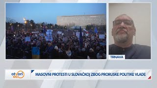 Masovni protesti u Slovačkoj zbog proruske politike vlade