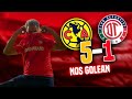 América vs Toluca | 5-1 | NOS HUMILLAN EN EL AZTECA | Resumen |