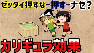 【ゆっくり解説】おじいさんはなぜ覗いた？カリギュラ効果【心理学】