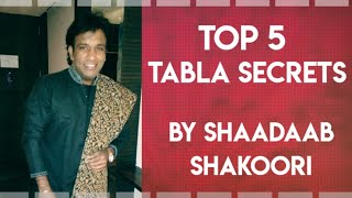 Tabla Lesson Top 5 Tabla Tips By Tabla Player Shaadaab Shakoori #musician #music