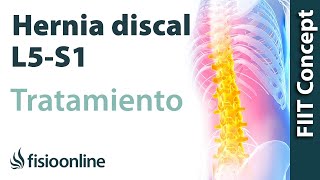 Tratamiento de la hernia discal L5 y S1 izquierda o quinta lumbar y sacro