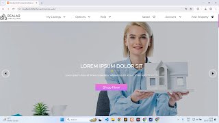 1.Real Estate Website Template Using PHP MySQL | Full Project with Admin Panel part one