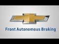 Chevrolet Safety: Driver Assist Safety Features - Autonomous Braking