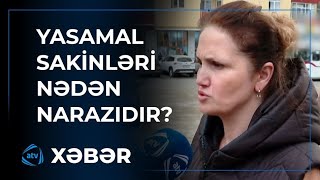 Yasamalda gecə saatlarında qazıntı işləri aparılır: Sakinlər  şikayət  edir