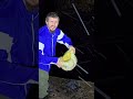 happy new year throwing rotten pumpkins off a high logging bridge at 12am