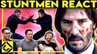 Stuntmen React to Bad & Great Hollywood Stunts 3