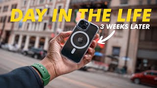 iPhone 13 Mini - Very Real Day In The Life - 3 Weeks Later (Battery Test)