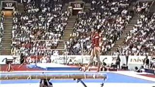 4th Team CHN Shi Liying BB - 1991 World Gymnastics Championships 9.887