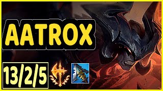 AATROX VS GAREN - 13/2/5 KDA TOP GAMEPLAY