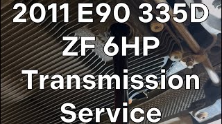 E90 335d ZF 6HP Transmission Service Guide - Fluid, Mechatronics Seals