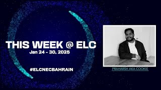 This Week@ELC   Jan 24-30, 2025